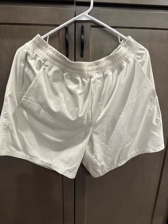 lululemon athletica Other - lululemon athletica White Elastic-Waist Athletic Shorts